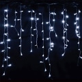 Pikkukuva 1 / 5: 4m Jouluvalosarja Verho 96 Led-Lamppua Jääpuikko Lämmin Valkoinen Rgb