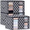 Miniatyrbillede 1 af 5: Opbevaringsposer 100l Stor Foldbar E Skab Organizer