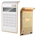 Miniatyrbilde 2 av 5: Kalkulator, Slank Elegant Design, Kontor/Hjem Elektronikk, Dobbel Strømdrevet Skrivebords Kalkulator, Solenergi, 10 Siffer, Tiltbar LCD-Skjerm, Helt Design