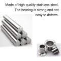 Miniatyrbilde 5 av 5: 2 stk. Rørflens Sokkel Stang Holder Brakett i Rustfritt Stål 22mm