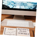 Miniatyrbild 7 av 8: Transparent Akryl 87 Tangenters Skrivbords Tangentbords Dammskydd