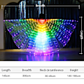 Miniatyrbild 2 av 4: 2023 Glow Angel Dansvingar LED-lampor Magdansvingar