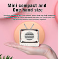 Miniatyrbild 2 av 5: Retro Bluetooth-högtalare, Vintage Bärbar Bluetooth-högtalare Bärbar FM-radio Minihögtalare