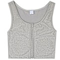 Miniatyrbillede 1 af 5: Kvindes Brystbinder Stærk Elastisk Bånd Tanktop Shapewear Åndbar Toppe Til Tomboy Trans Lesbisk Gray