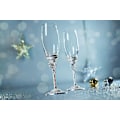 Miniatyrbillede 5 af 5: 1 Par Enamel Champagne Flutes Blyfri Krystal Goblet Kop