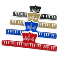 Miniatyrbild 3 av 4: Universal Notställsklipp Bokpappershållare För Gitarr Violin Musik Gold