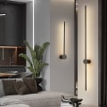 Miniatyrbilde 3 av 5: Moderne nordiske vegglamper for stue og soverom