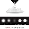 Miniatyrbilde 2 av 4: USB-oppladbart LED-solteltlys med fjernkontroll, 5 moduser teltlys IPX7 vanntett