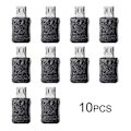 Miniatyrbillede 1 af 5: 10 stk Micro USB T-Port Han 5-polet Stikkontakt Dæksel