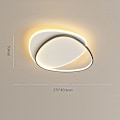Miniatyrbilde 2 av 5: LED Taklampe Moderne Enkel Basic 37cm Geometrisk Metall