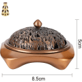 Miniatyrbillede 2 af 5: Spiral Røgelsebrænder Censer Røgelsebrænder Kobber Røgelsebrænder Holder Vintage Røgelseholder