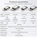 Pikkukuva 5 / 5: LED-taskulamppu Ulkoilu USB Ladattava COB Työvalo