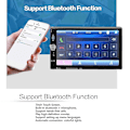 Miniatyrbillede 3 af 5: 7080b Bilvideoafspiller 7 Tommer HD Touchscreen Bluetooth