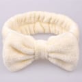 Miniatyrbillede 5 af 5: Kvindernes Piger Coral Fleece Bue Pandebånd Leopard Stribet