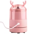 Miniatyrbillede 3 af 5: Multifunktionel Blyantspidser med Bordstøvsuger - Bærbar Skrivebordsrenser pink