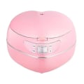Miniatyrbilde 1 av 5: Peach Hjerteformet Riskoke Smart Minikoker