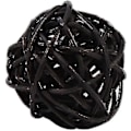 Miniatyrbild 2 av 5: 20 st Wicker Takraw-prydnader Fotorekvisita Heminredning 3cm (vit)-yuhao black