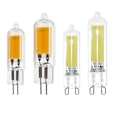 Miniatyrbillede 4 af 5: LED Pære 10 stk G9 Cob 3w 7w 5w Glas G4 Lampe G4led Spotlys