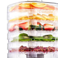 Miniatyrbillede 5 af 5: Fødevaredehydrator Frugt Grøntsag Urte Kød Tørreapparat 5 Bakker