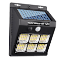 Miniatyrbillede 1 af 5: Solcelle Væglampe 96led Bevægelsessensor Vandafvisende Ip65 3 Tilstande 1200mah Sikkerhedslyg