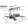 Miniatyrbillede 2 af 5: Carbon Fiber Mini 250 Fpv Quadcopter Ramme Mini Quad Ramme Til 250 C250