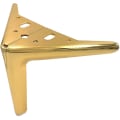 Miniatyrbillede 1 af 5: Møbelben X4, Europæisk Sofa Tv Bord Støttefødder, Bord Badeværelsesskab Ben, Guld 18cm