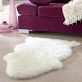 Miniatyrbild 2 av 3: Supermjuk Fårskinnsliknande Stolmatta Fluffig Matta