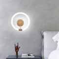 Miniatyrbillede 2 af 4: Væglampe Moderne Led Ringlamper Lys Stue