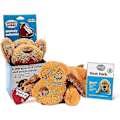 Miniatyrbilde 1 av 4: Snuggle Puppy Hjertebeats-Plysjdyr for Hunder - Hjelp mot Angstanfall og Roing - Komfortleketøy for Adferdstrening - Biscuit Kryp