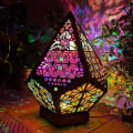 Miniatyrbild 1 av 5: Ramadan Eid-lampor Turkiskt Marockanskt Mosaik Golvlampa Boho