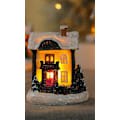 Miniatyrbilde 1 av 5: Julepynt Lysende Harpiks Lite Hus (b Stil)