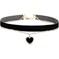 Miniatyrbillede 1 af 4: Momocat Halskæde Justerbar Rød Choker Krage Halskæder Til Kvinder Og Piger Chocker Halskæde