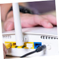 Miniatyrbild 2 av 8: St Rj-skydd för Router Dator Laptop Ethernetport Pluggskydd för att Förhindra Damm