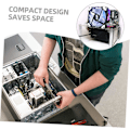 Miniatyrbillede 8 af 8: Computertilbehør Åben Ramme Kabinet Beslag Pc Chassis Stand Åben Luft Computer Ramme Matx Pc Kabinet DIY Beslag