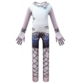 Miniatyrbillede 2 af 5: Trolls Barb Kostume Børne Fancy Up Outfit Jumpsuit Maske Sæt G 5-6 Years