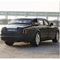Pikkukuva 3 / 4: 1:24 Rolls Royce Phantom Metalliauto Leikkiauto Seosauto Valumuotti ja Leikkiauto Lapsen Automallilelu (musta)