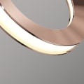 Miniatyrbillede 3 af 5: LED-hængelampe 17 cm 1-lys Ring Cirkel Dæmpbar