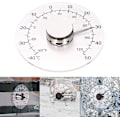 Miniatyrbillede 1 af 5: Vægtermometer til Vindue, Udendørs Indendørs Husholdnings Termometer