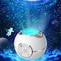Miniatyrbillede 1 af 5: Led Planet Projektionslampe Trådløs Fjernbetjening Stjernehimmel
