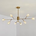Miniatyrbillede 2 af 5: 120cm Sputnik Design Hængelampe Guld Nordic