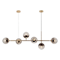 Miniatyrbillede 5 af 5: 120cm Pendellampe Led Line Design Globe Lysekrone