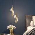 Miniatyrbilde 1 av 5: 30cm Moderne Nordisk Lys Hengelampe Led Øy Luksus