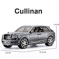 Miniatyrbilde 1 av 5: 1:32 Rolls Royce Cullinan SUV Bilmodell Leke Diecast Alloy Simuleringskjøretøy Lyd Lys Bil Leke For Gutter Barn Samlinger Gray