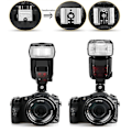 Miniatyrbild 5 av 5: Tf-334 Hotskoadapter för att konvertera Mi A7 A7s A7sii A7r A7ii A9 A6300 kamera till blixt Ty-yuhao