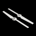 Miniatyrbillede 2 af 5: 2 stk. 13 tommer ABS Propeller til Yuneec Q500 Rød Hvid