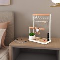 Miniatyrbillede 5 af 5: Smykkeholder. Multi-lags Halskædeophængning Trering Organizer Ørestik