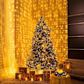 Miniatyrbillede 5 af 5: Julelys LED Vindue Gardin Lysstreng 3mx3m-300 LED'er