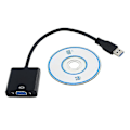 Miniatyrbillede 2 af 5: USB 3.0 til VGA Video Grafisk Display Ekstern Kabel Adapter