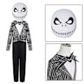 Miniatyrbillede 2 af 5: Skellington Børnejumpsuit Drenge Fancy Up Performance Kostume 5-6 Years