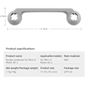 Miniatyrbillede 2 af 8: Air 2 Mini 2 Stick Guard Abs Material Rocker Beskyttelsescover til Controller Sticks